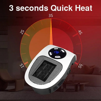 Mini tragbarer Heizlüfter mit LED-Display und intelligenter Temperaturregelung