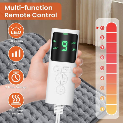 Elektrische Heizkissen mit Timer und einstellbarer Temperatur