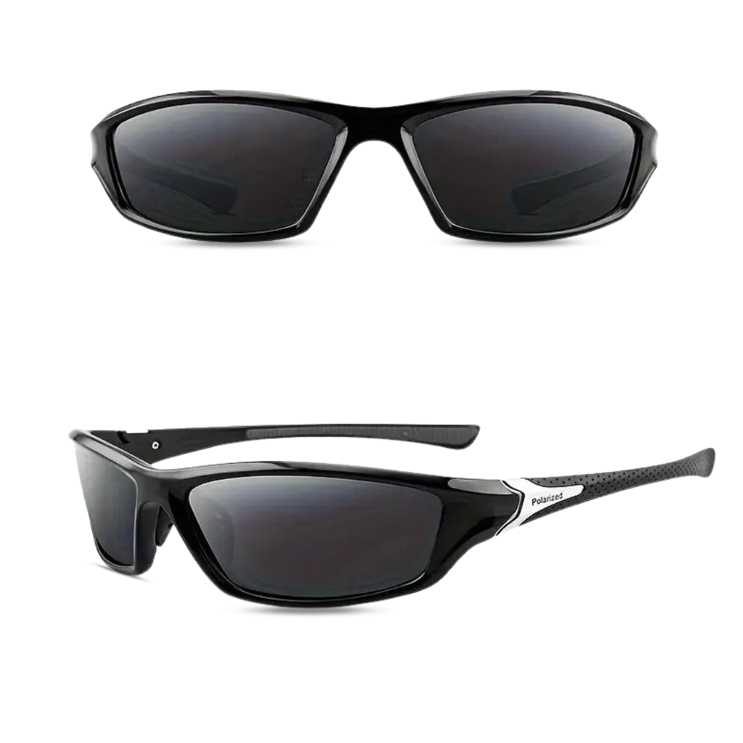 Sportbrille für Herren - Polarisierte Gläser | UV-Schutz