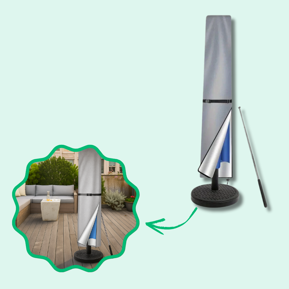 Hülle Schutz Ant-UV für Sonnenschirm - Maximaler Haltbarkeit