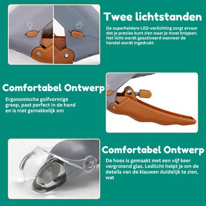 MAX Hund Nagelknipser mit Schnellsensoren - Sicher &amp; Schmerzfrei