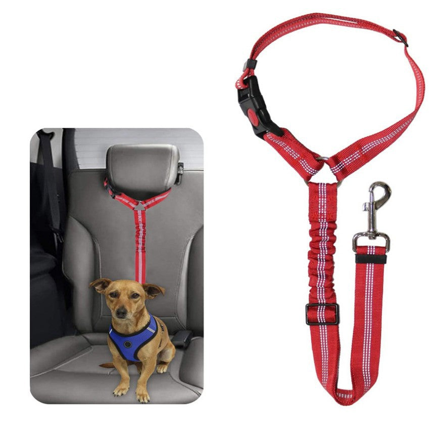Hunde Auto Sicherheitsgurt - Anpassbar - Für Sichere Fahrten