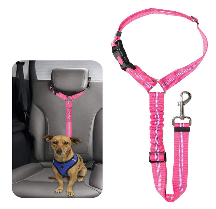 Hunde Auto Sicherheitsgurt - Anpassbar - Für Sichere Fahrten