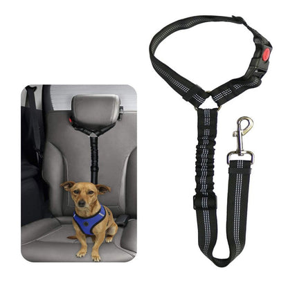 Hunde Auto Sicherheitsgurt - Anpassbar - Für Sichere Fahrten