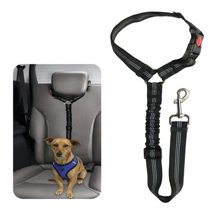 Hunde Auto Sicherheitsgurt - Anpassbar - Für Sichere Fahrten