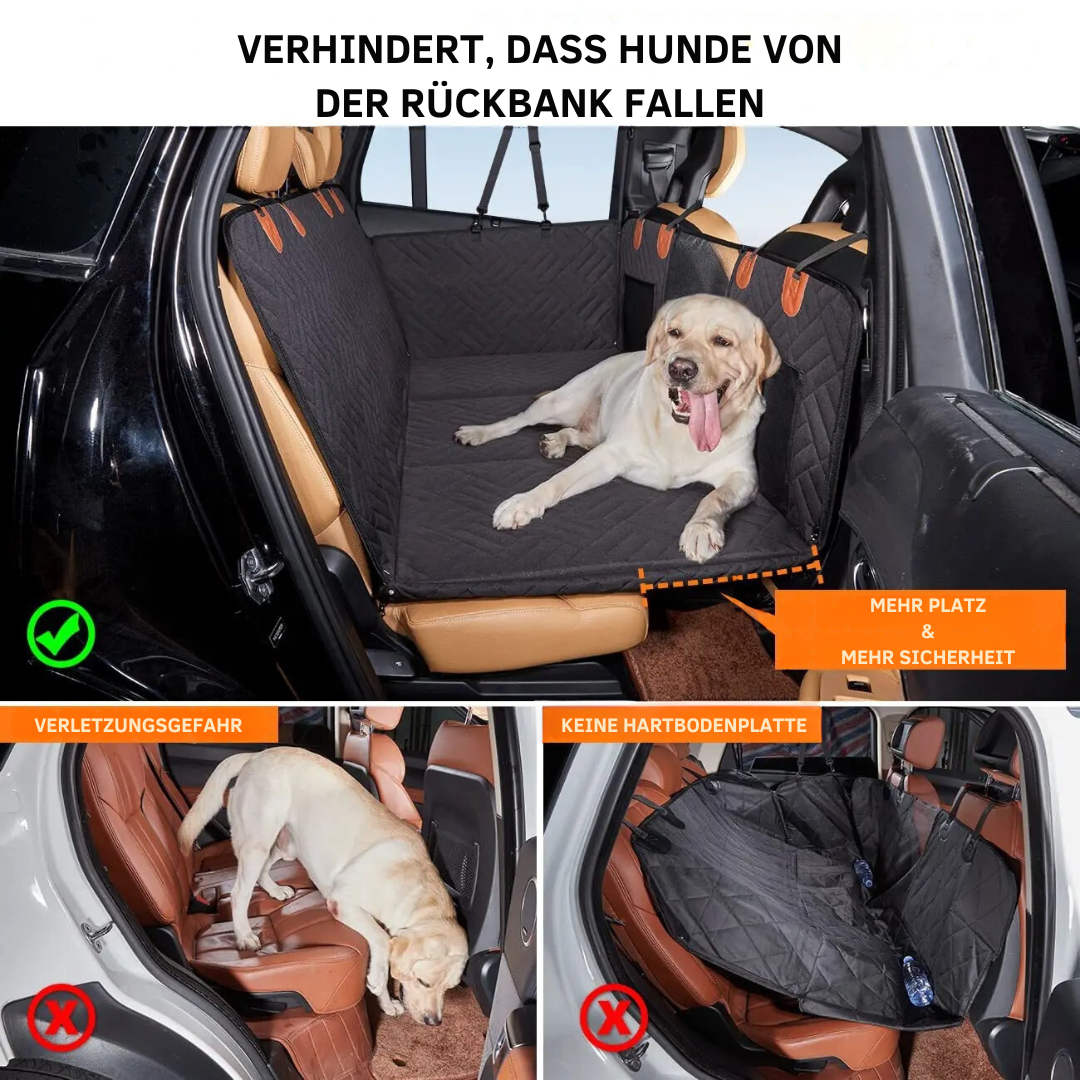 Hunde Autoschutzmatte  - Komfort &amp; Sicherheit für Ihr Auto