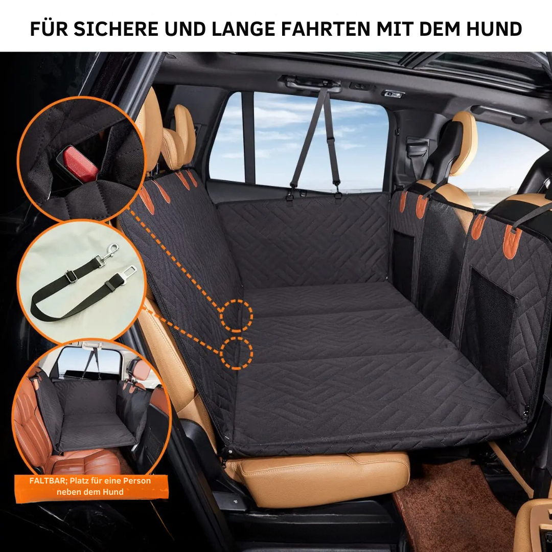 Hunde Autoschutzmatte  - Komfort &amp; Sicherheit für Ihr Auto
