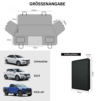Hunde Autoschutzmatte  - Komfort &amp; Sicherheit für Ihr Auto