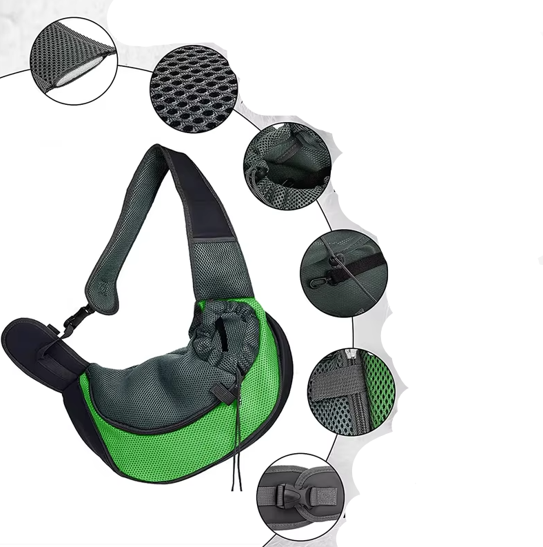 Hunde-Tragetasche - Bequeme &amp; Atmungsaktive Schultertasche