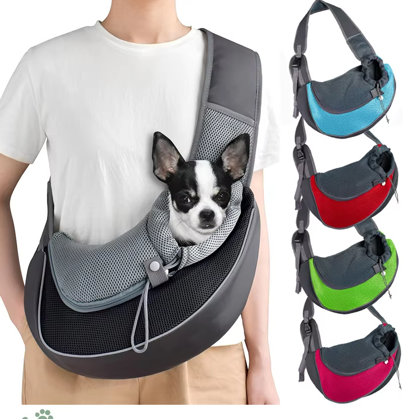 Hunde-Tragetasche - Bequeme &amp; Atmungsaktive Schultertasche