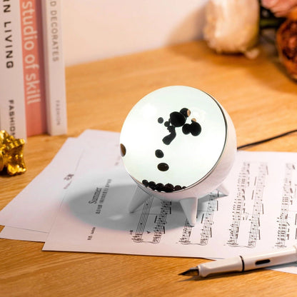 Musikreaktives Ferrofluid-Display - MagnePulse Dekor Licht