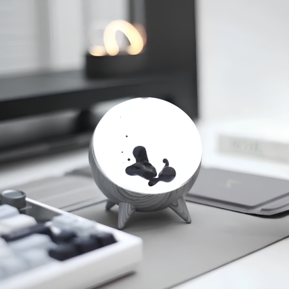 Musikreaktives Ferrofluid-Display - MagnePulse Dekor Licht