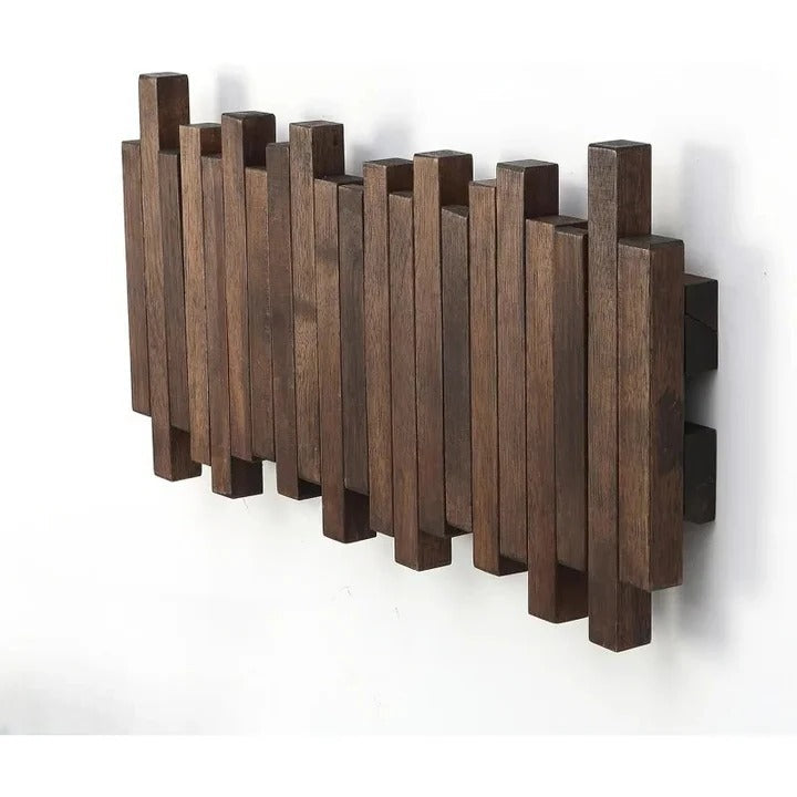 Naturale Holz Handtuchhaken Regal