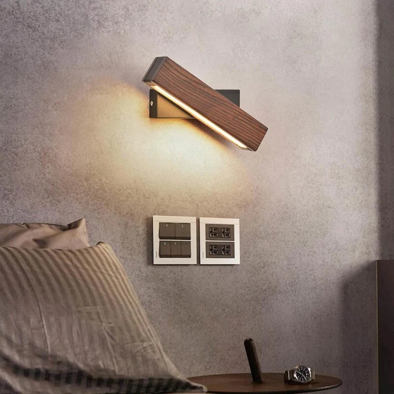 Wand-LED-Leuchte verstellbar mit Drehschalter für Wohnzimmer, Schlafzimmer &amp; Flur