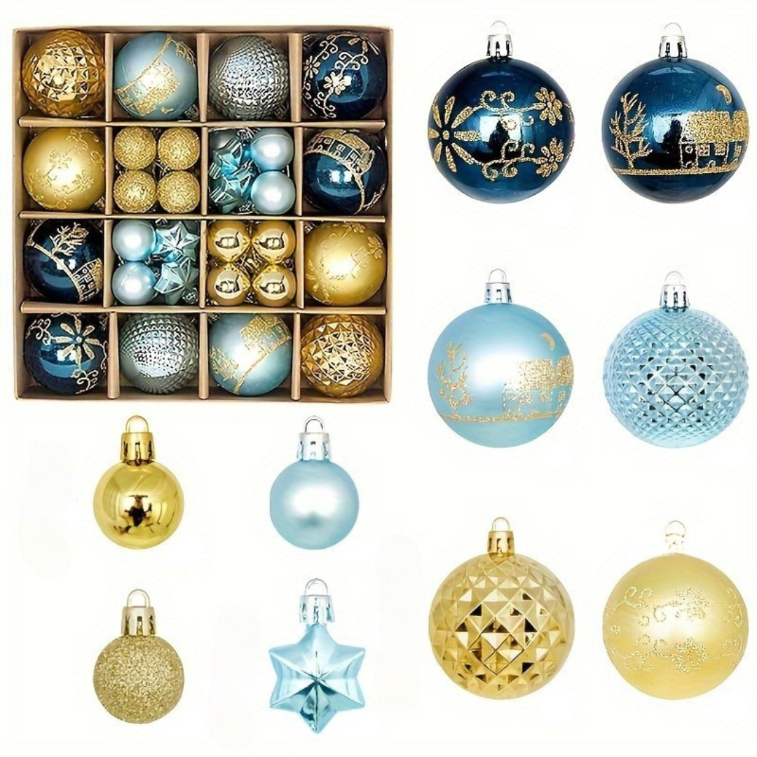 Weihnachtsbaumkugeln Dekorations-Ornamente Set