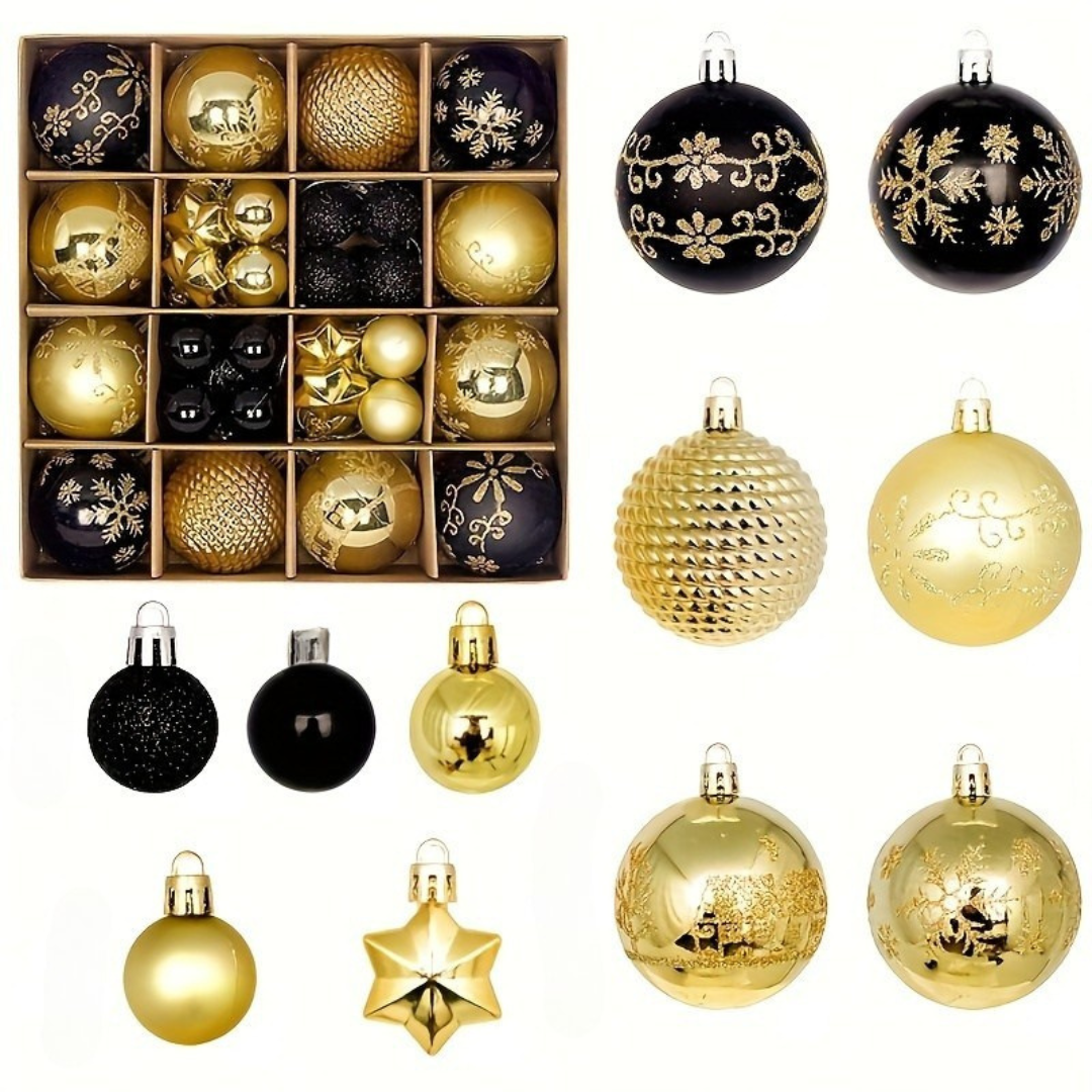 Weihnachtsbaumkugeln Dekorations-Ornamente Set