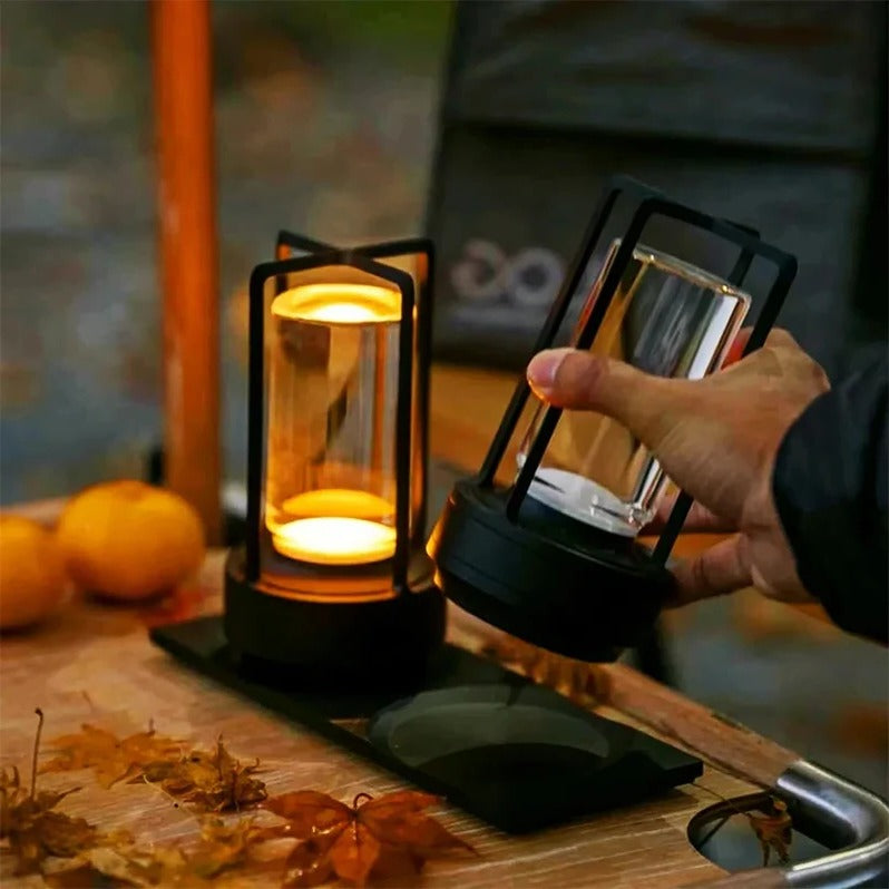 Modernde kabellose nordische Tischlampe