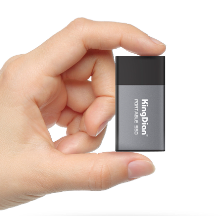 Externe tragbare SSD, robuste Festplatte USB 3.0 Typ C für Laptop | mobile USB-Festplatte - Dewn
