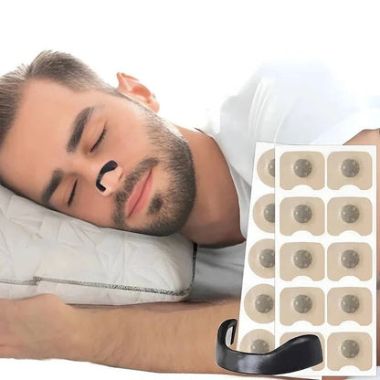 Magnetische Nasenstrips zur Linderung von Schnarchen