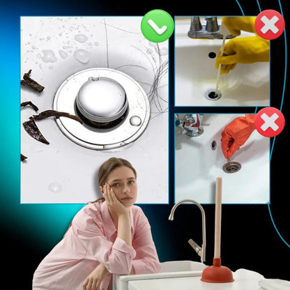 Geruchisolations-Pop-Up-Spülstopfen