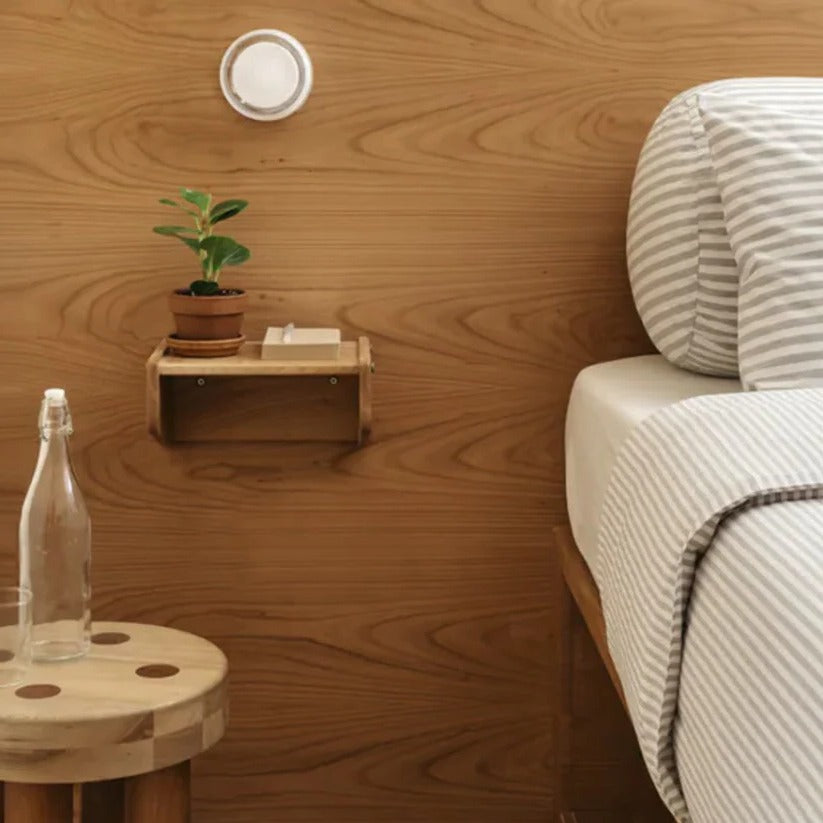 Moderne Dimple Glass LED Wandleuchte