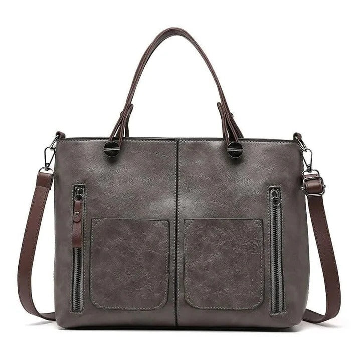 Elegante Lederhandtasche
