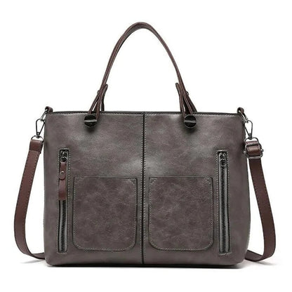 Elegante Lederhandtasche