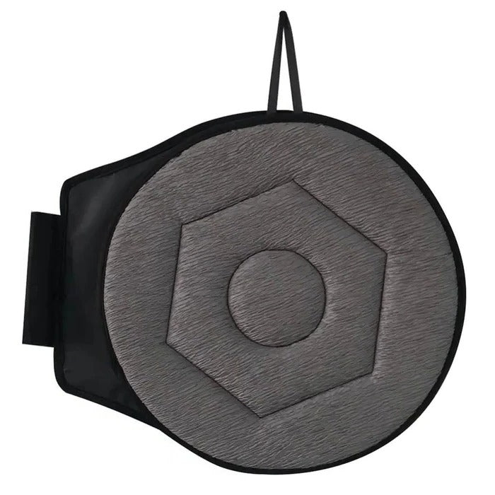 Drehbares Sitzkissen - 360 drehbares Sitzkissen Pivot-Disc-Pad für Senioren, Drehstuhl-Hilfe zum einfachen Drehen vom Auto in den Rollstuhl