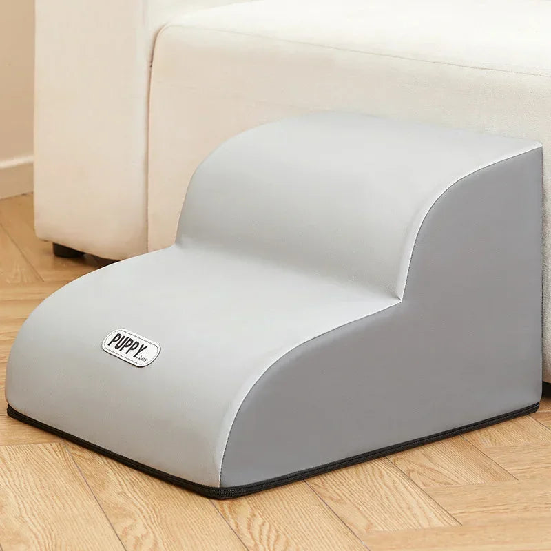 PawEase Pet Stairs – Stilvolle Haustiertreppe für sicheren Aufstieg