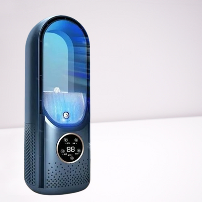 USB Mini Klimaanlage ohne Rotor – Tragbares leises Luftkühlgerät für Innenräume