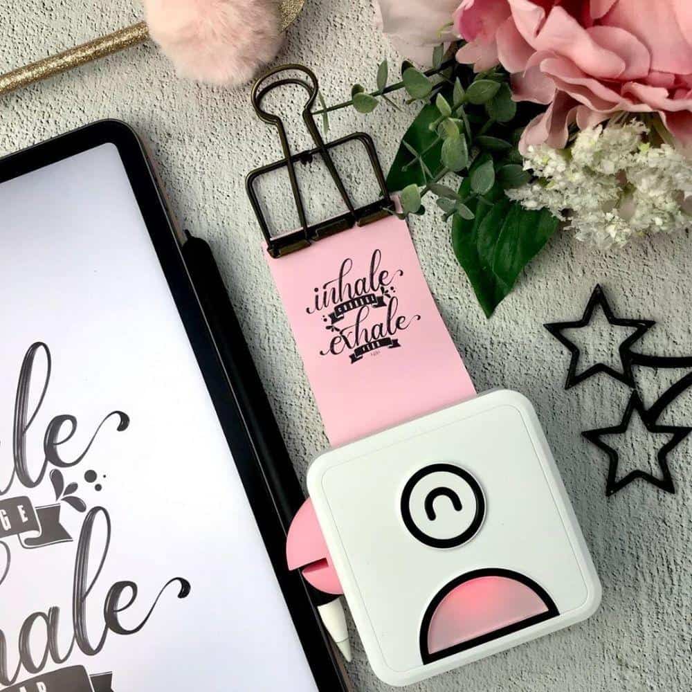 Taschen Drucker ohne Tinte mit Bluetooth für mobiles Fotodrucken vom Smartphone