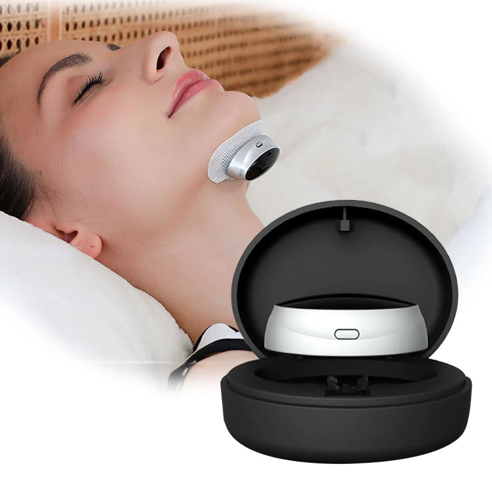 Smart Sleep Apnea Aid Anti-Schnarch Gerät, tragbar, Atemkorrektur, erholsamer Schlaf