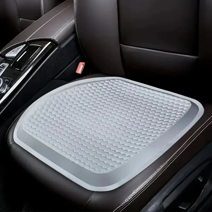 Autositzkissen mit atmungsaktivem Kühlgel - Universal und multifunktional, bietet Druckentlastung für Rücken- und Steißbeinschmerzen