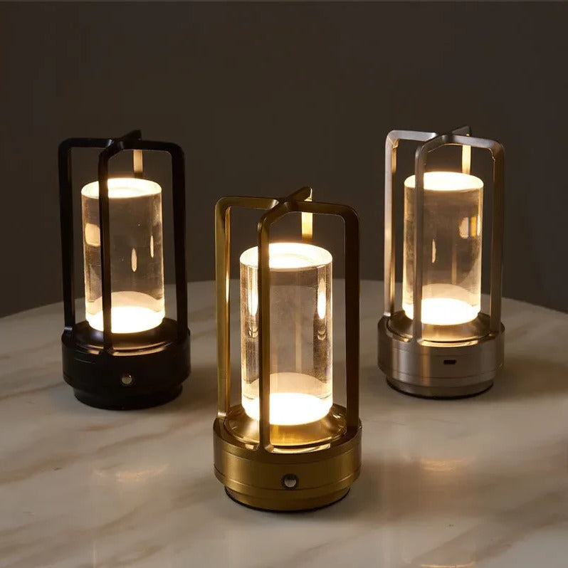 Modernde kabellose nordische Tischlampe