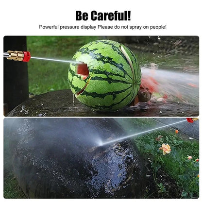 Tragbares Hochdruck-Reinigungsgerät kabellos – Mobiler Wassersprüher mit 12.000 U/min Motor für Auto &amp; Outdoor