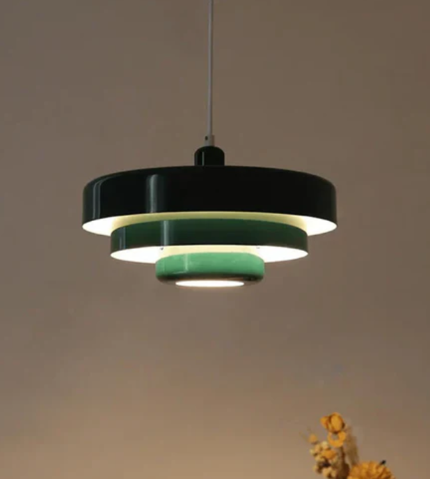 Deckenleuchte im Retro und Rund Stil