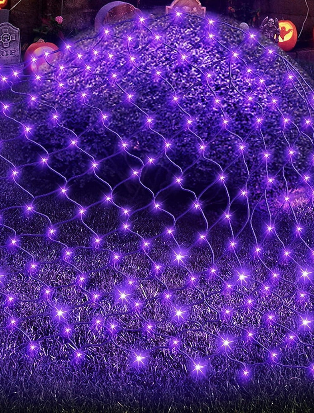 Weihnachts licher LED-Lichtervorhang für den Außenbereich