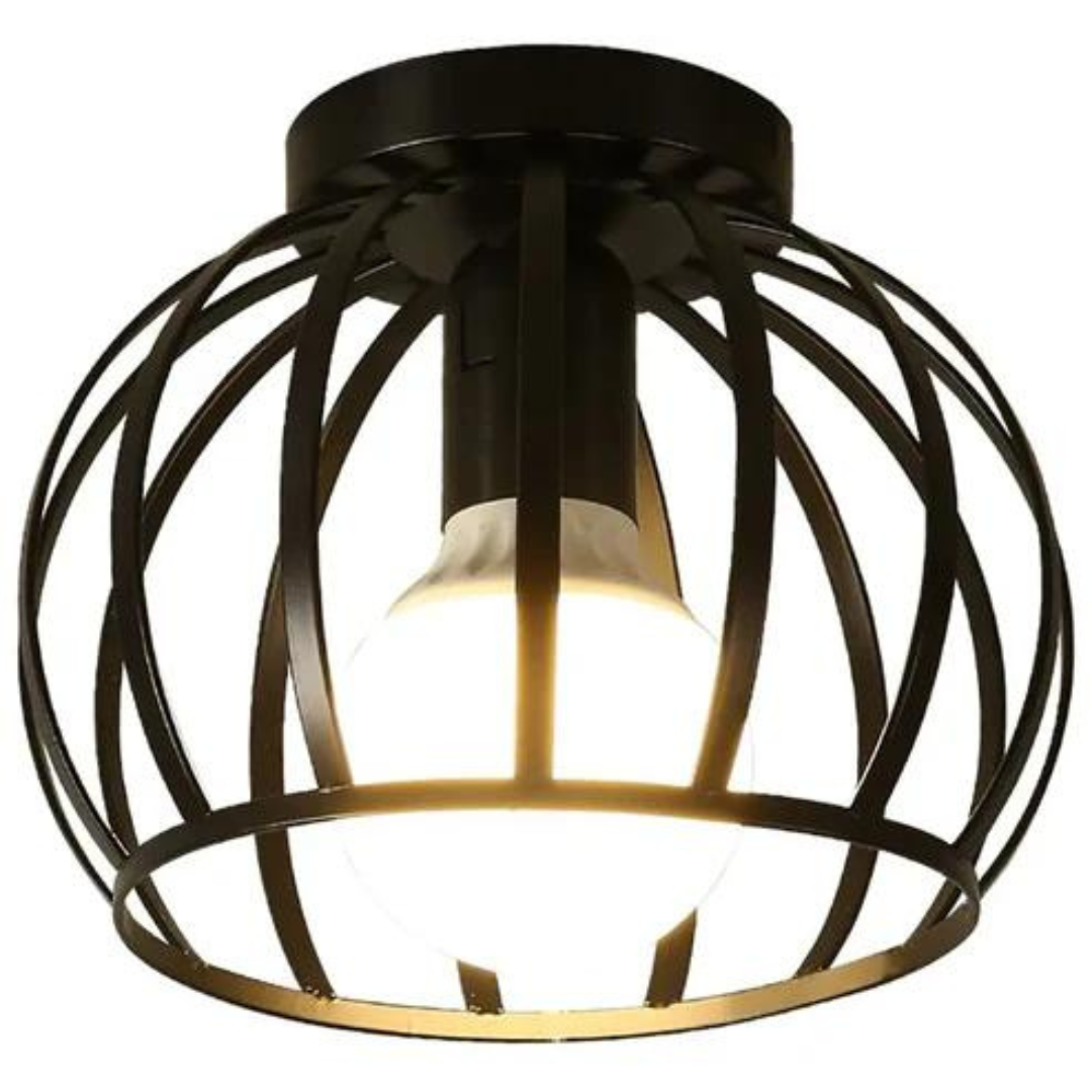 Industrielle Deckenleuchte - Offenes Design