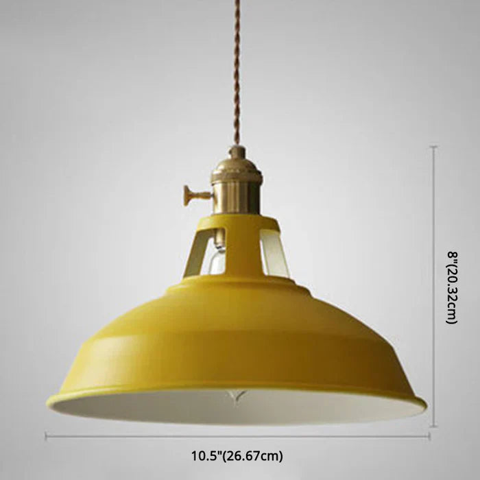 Retro Metall-Hängelampe -  Vielseitiges Design