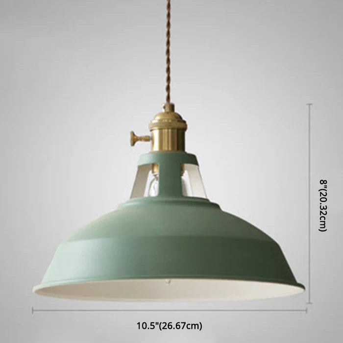 Retro Metall-Hängelampe -  Vielseitiges Design