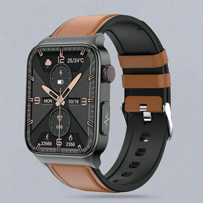Vitalis™ | All-in-One Gesundheitsüberwachungs-Smartwatch mit EKG, Blutzucker-Tracker &amp; Fitnessfunktionen zur Wellness-Überwachung