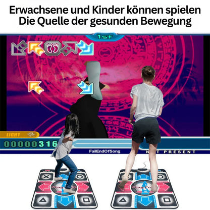 Interaktive Tanzmatte - Musik &amp; Bewegungssensor für Zuhause