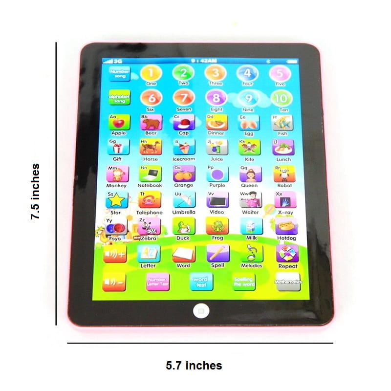 Interaktives Lern-Tablet für Kleinkinder – 7,5 Zoll | Spaß &amp; Bildung