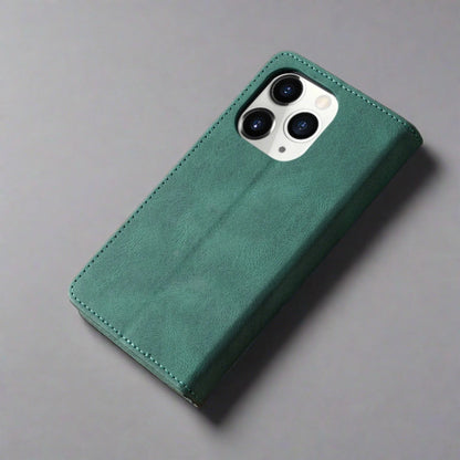 iPhone Wallet Case | Leder Flip Cover Kartenfächer