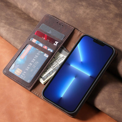 iPhone Wallet Case | Leder Flip Cover Kartenfächer