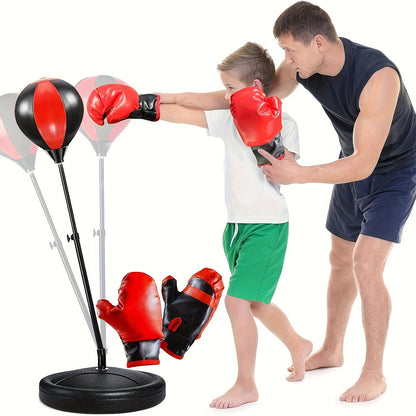 Junior Boxsack-Set - PowerPunch - Höhenverstellbar | Kinder