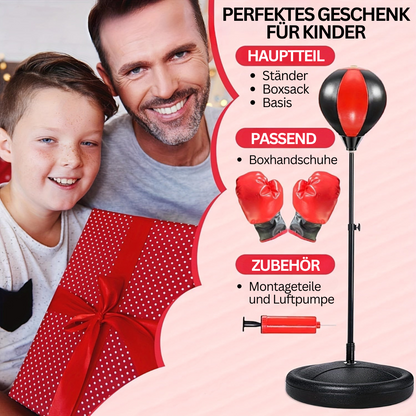 Junior Boxsack-Set - PowerPunch - Höhenverstellbar | Kinder