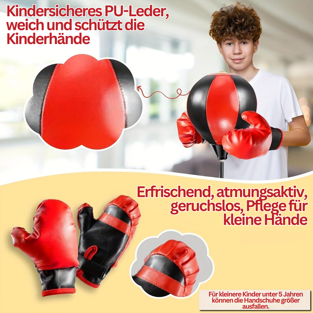 Junior Boxsack-Set - PowerPunch - Höhenverstellbar | Kinder