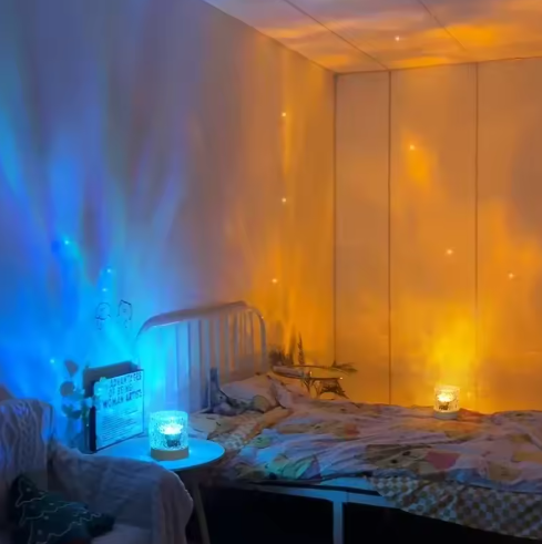 Kabellose LED-Stimmungsleuchte - Fernsteuerung &amp; RGB-Farben