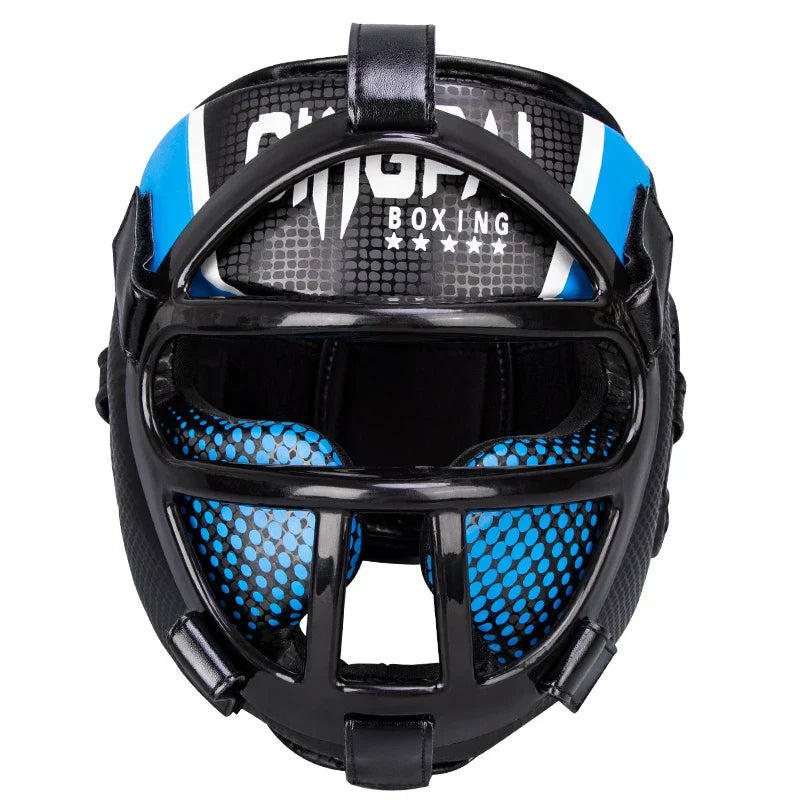 Kopfschutz mit Gesichtsschutzmaske – Maximaler Schutz